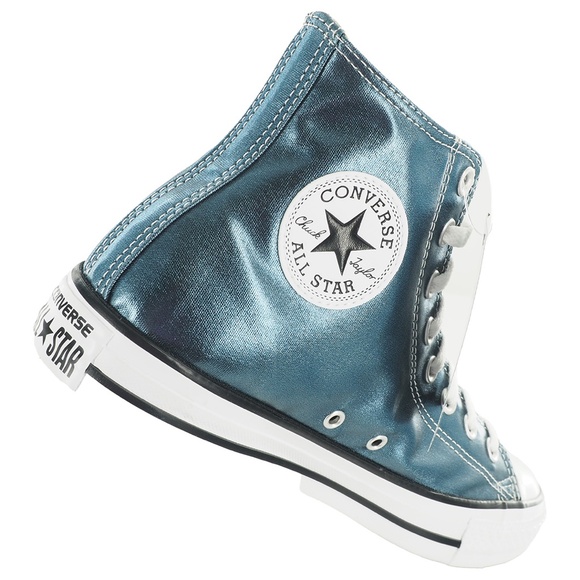 Converse Chuck Taylor All Star Metallic Hi Top Sneaker - Picture 7 of 9